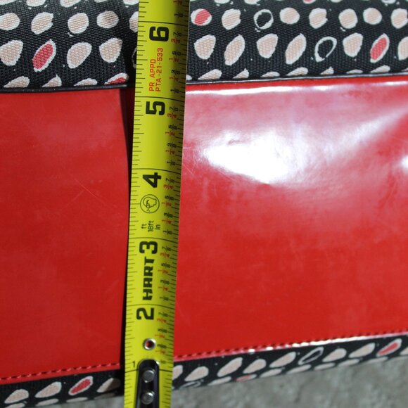 Coach Red Poppies Floral Shoulder Bag - Picture 7 of 8